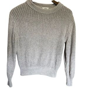 Wilfred Aritzia Beige Essentials Chenille Crew Neck Sweater Women’s XS